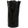 Enza Vase Keramik Schwarz 0