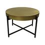 Runder Couchtisch Metall ø70cm 1