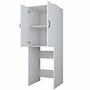 Waschmaschinenschrank Weiß 62.5cm x 181.8cm 5