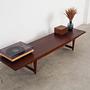 Teak Lowboard 1980s 2