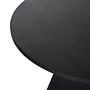 Virella Dining table wood black Ø120 cm 5