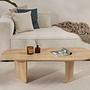 Ovalis Coffee Table Oak 1