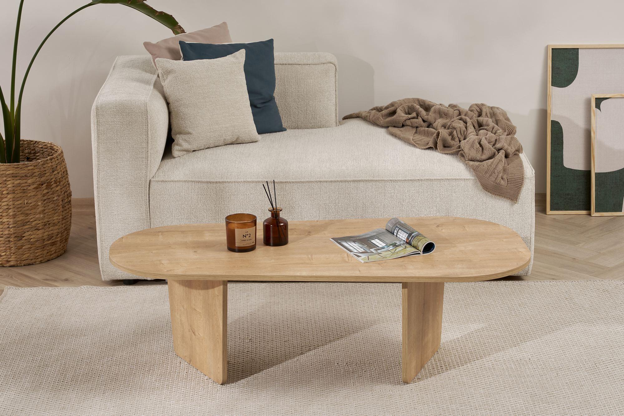 Ovalis Coffee Table Oak 1