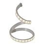 Loop Line LED-Tischleuchte Acrylglas Edelstahl 1-flammig 0