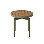 Pada Garden Table Plastic Brown 48.5x48.5x47 cm 0