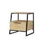 Pal Nightstand Oak Brown 2