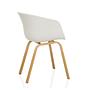 Dining chair / Shell chair OSLO W plastic white hjh Wohnen 6