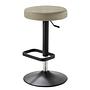 Bar stool myDIVO steel taupe black 0