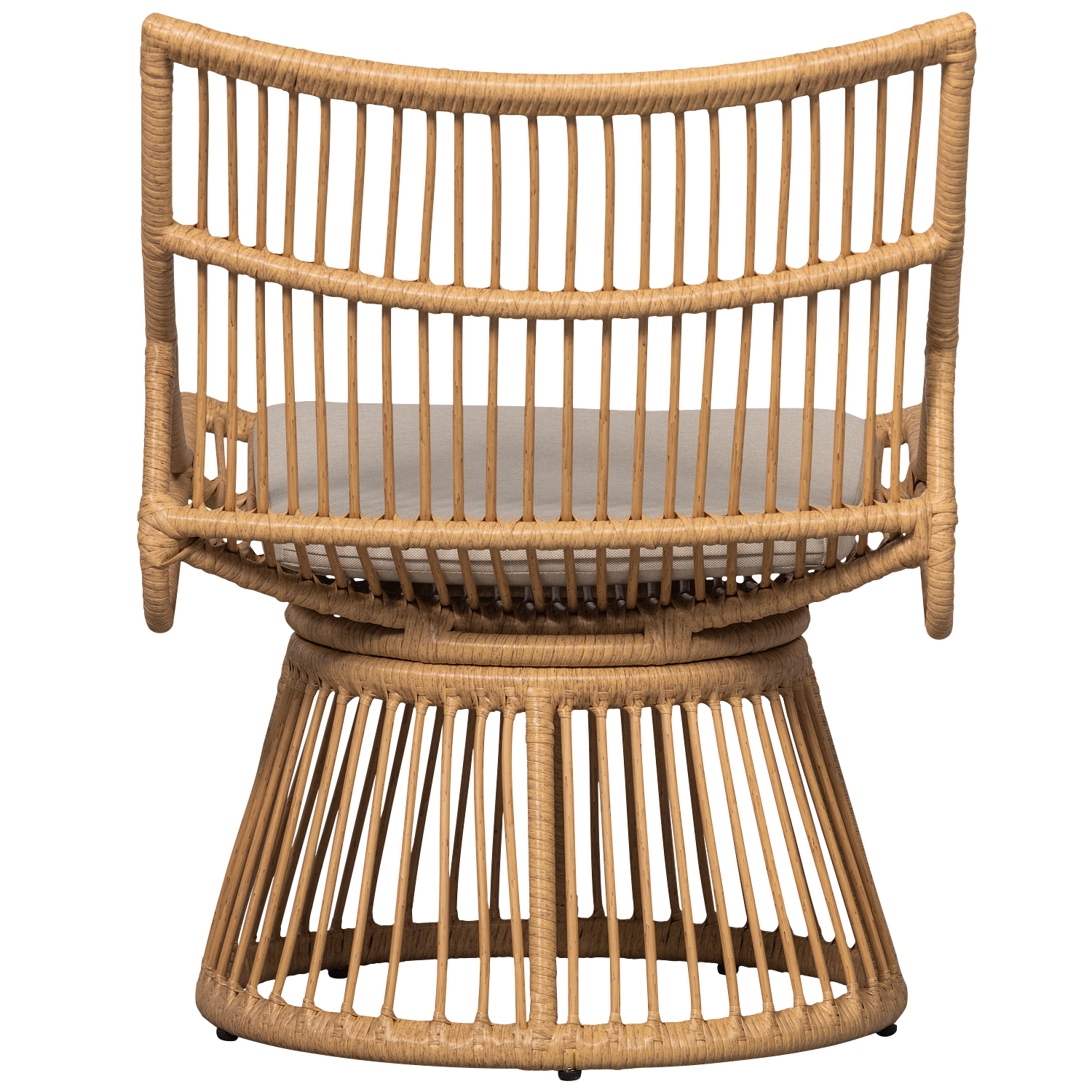 Alatna Garten Korbessel Braun 5