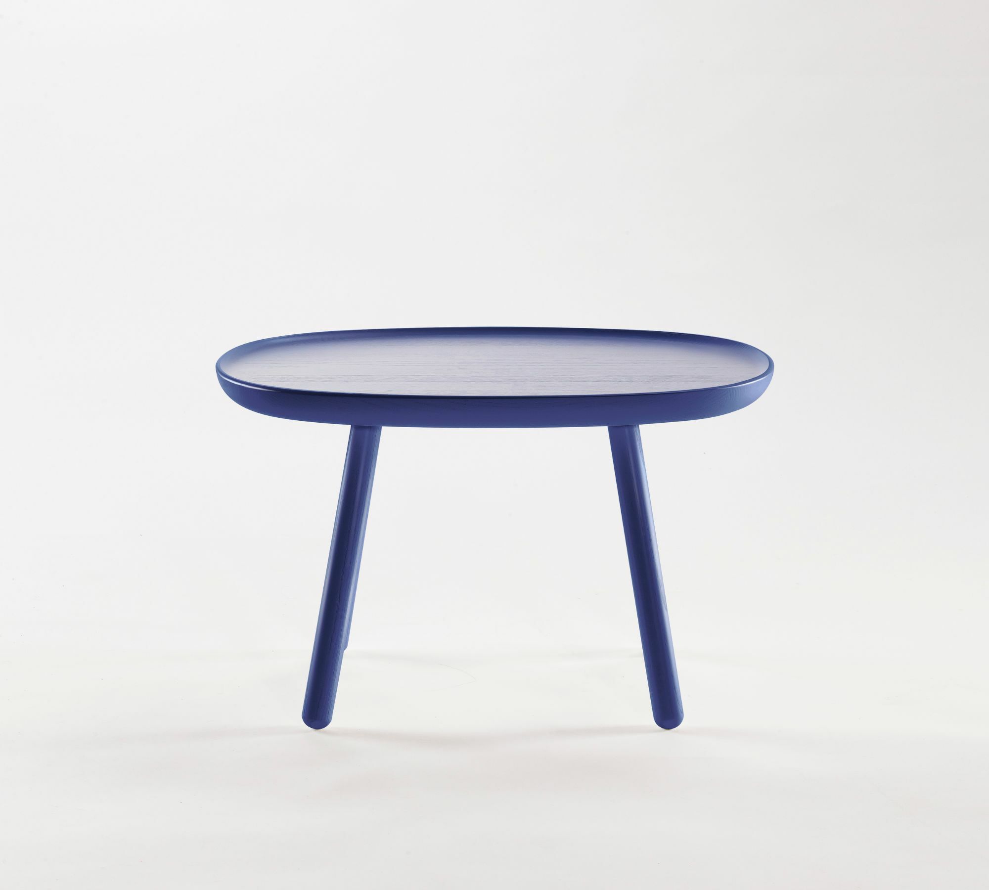Naïve Beistelltisch Esche Blau 2