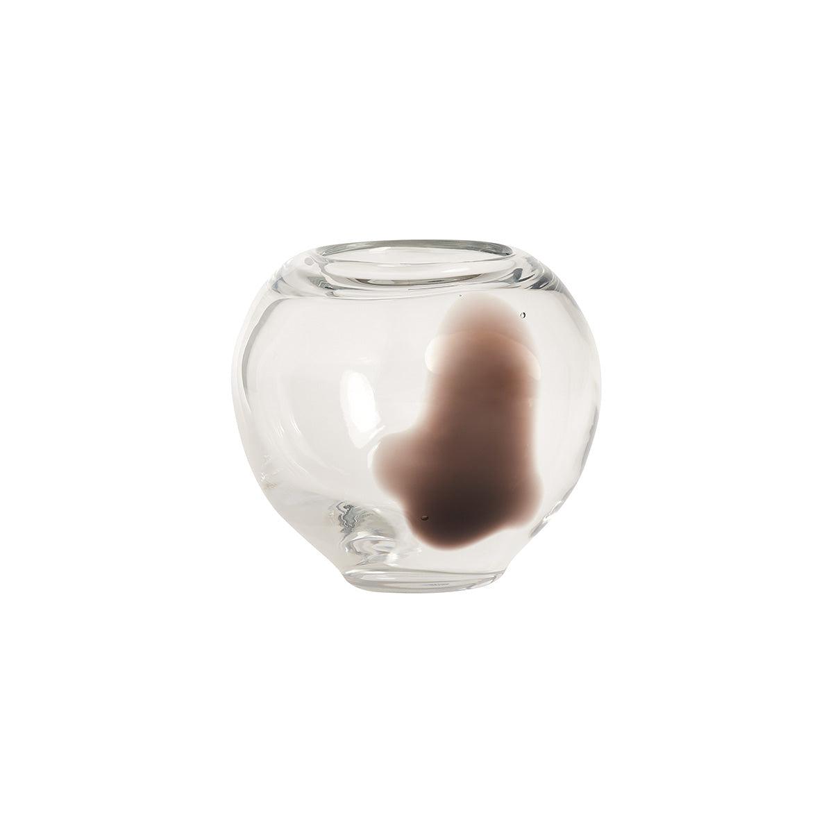 Jali Vase Klein Glas Transparent 0