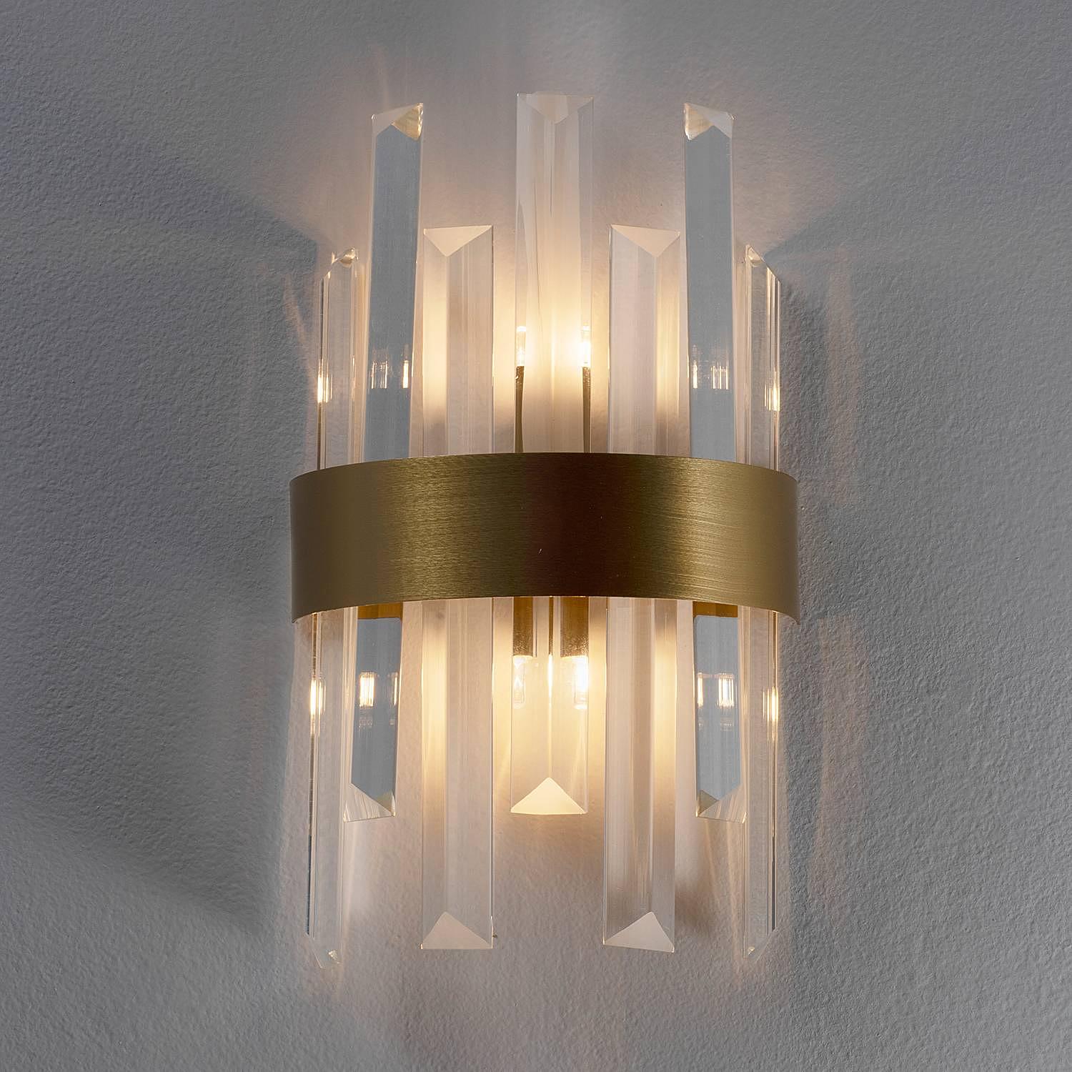 Wandleuchte Crown Aluminium 1