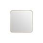 Tia Kleine Goldfinish Quadratische Wandspiegel
 0
