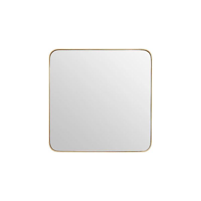 Tia Kleine Goldfinish Quadratische Wandspiegel
 0