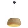 Pendelleuchte Dicte I Baumwolle Stahl Beige 4