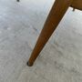 Fox Sessel und Fußhocker Textil Holz Mehrfarbig 7