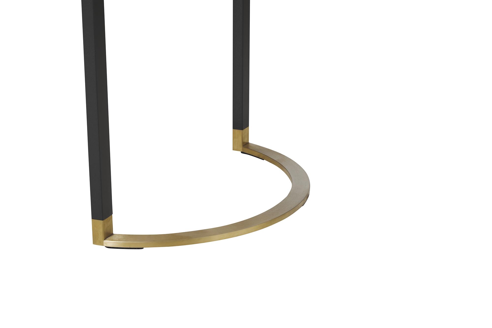 BLINK Console table steel wood veneer 8