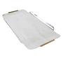 Stainless steel tray, Italian design, 1970s, made in I 0