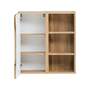 Badschrank Wotaneiche Dekor 3