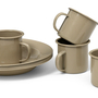 Yard Picknick Geschirr 8Er Set Beige 0