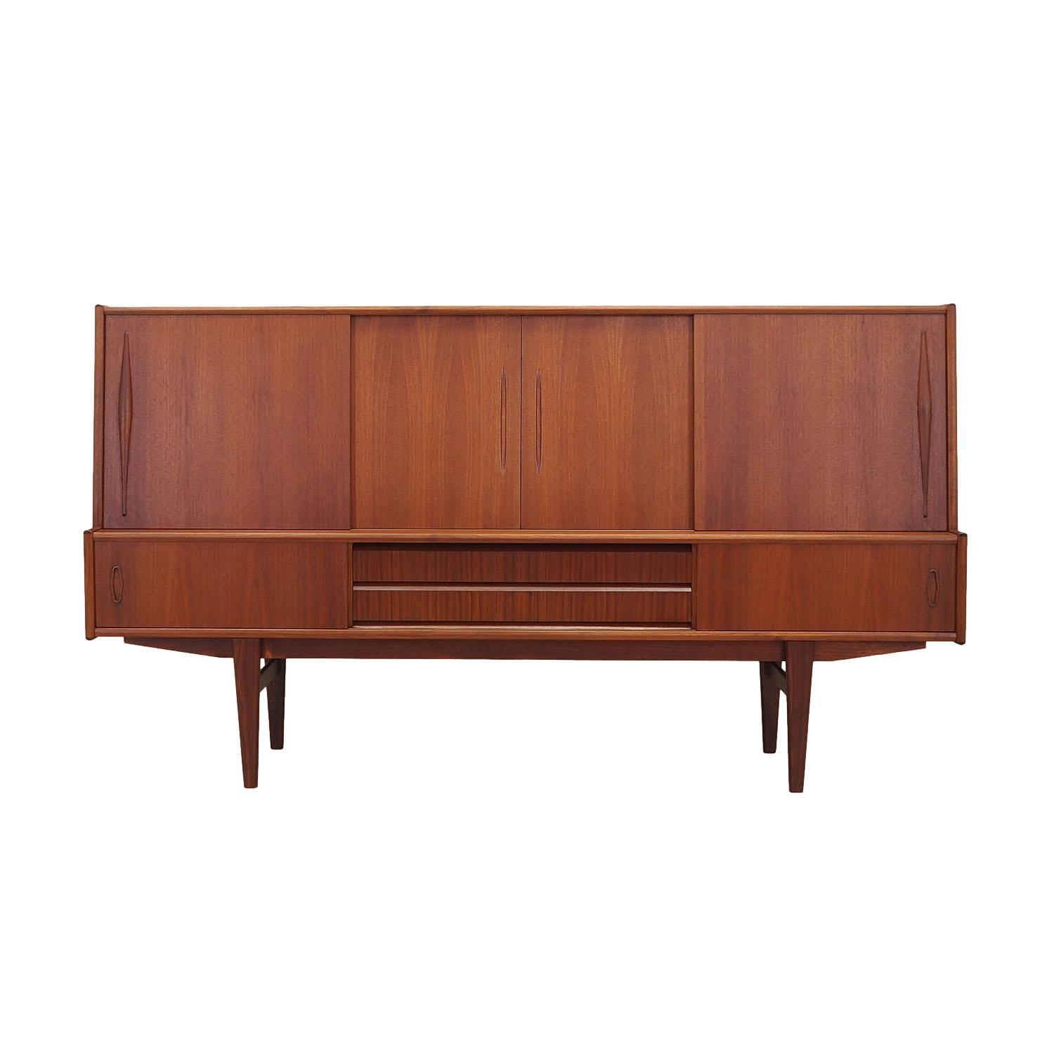 Highboard Teakholz 1970er Jahre 0