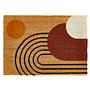 Coconut Geo Doormat Coconut Multicolored 0