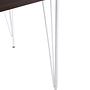 District Grey Metall und Elmholz Tisch
 4