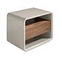 Nightstand Wood veneer Grey 6