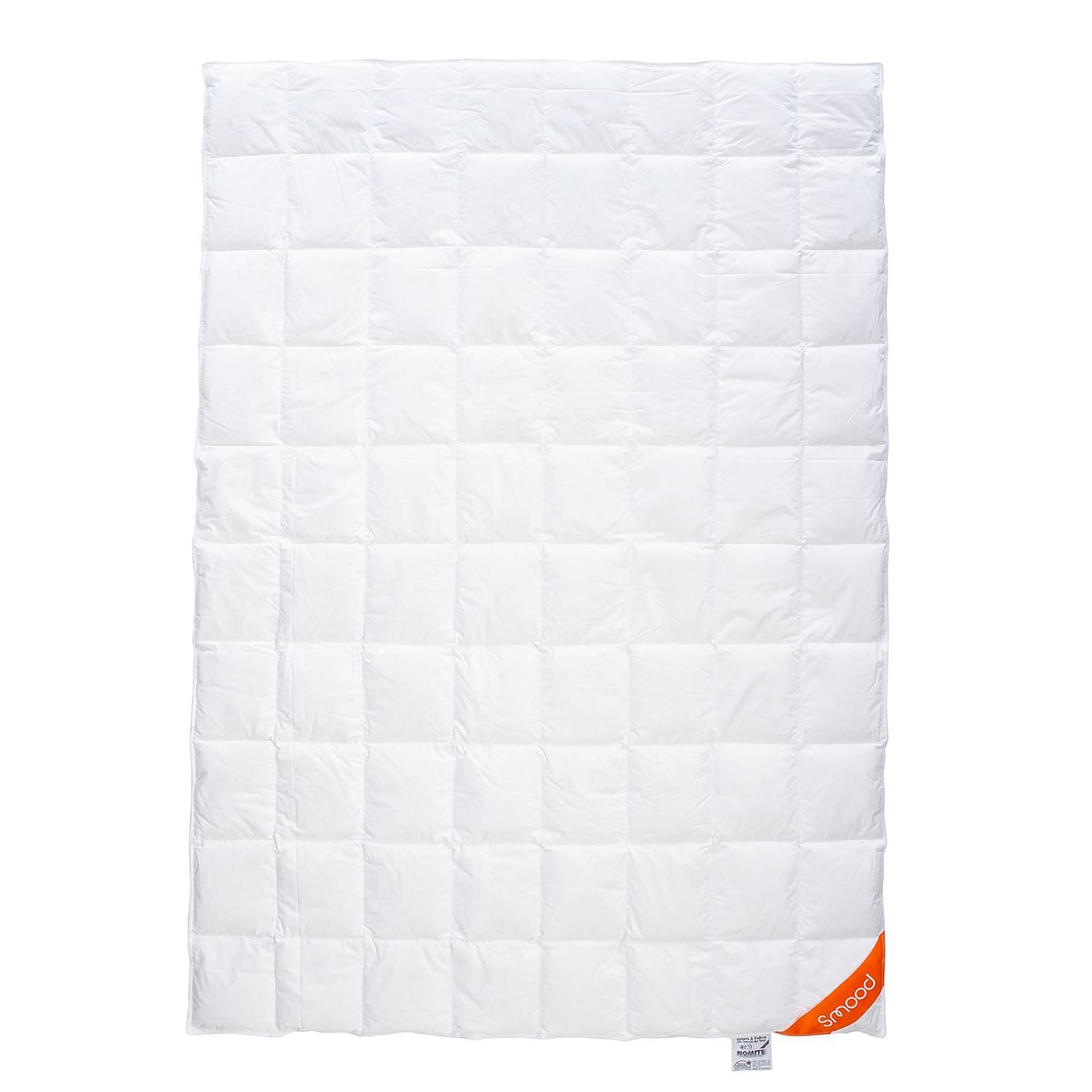 Daunendecke Smood Light Federn Daunen Weiß 135 x 200 cm 0