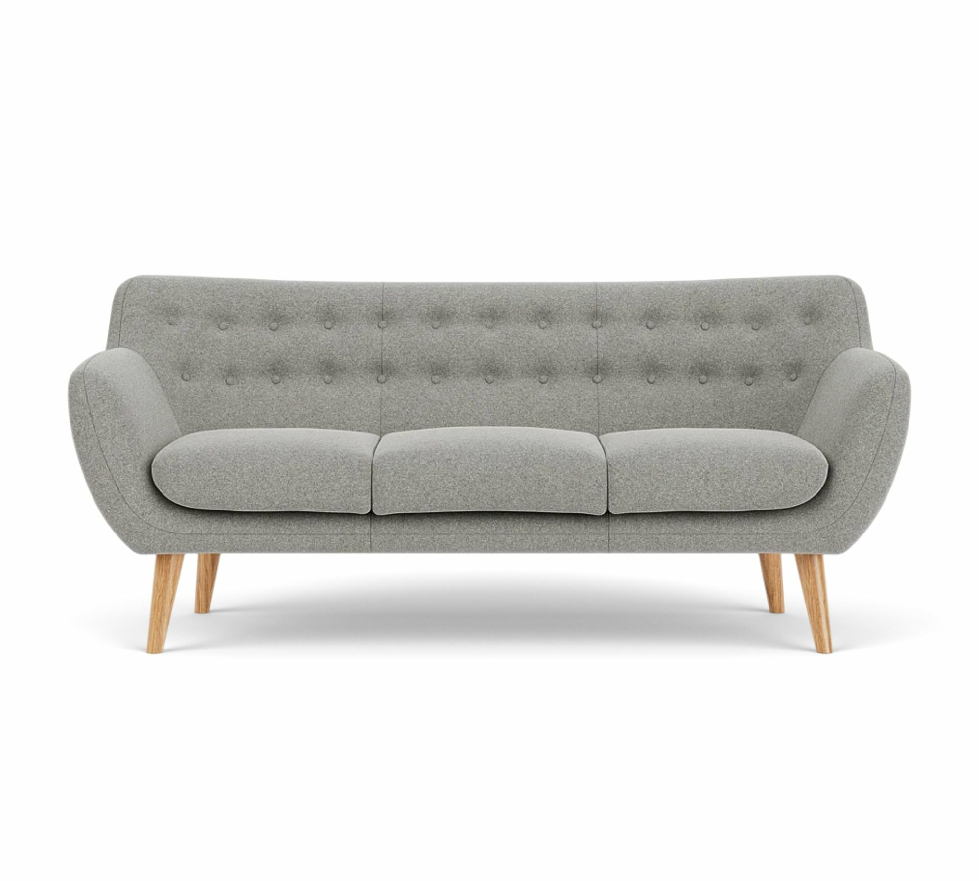 Anne Sofa 3-Sitzer Elliot Light Grey 0