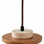 Anatra Lampada a sospensione Rovere Naturale 5