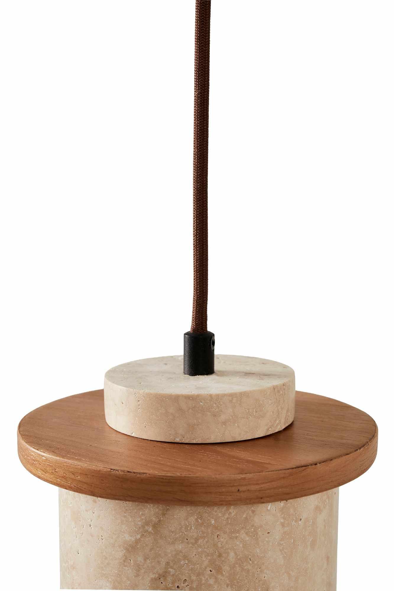 Ente Pendelleuchte Eichenholz Natur 5