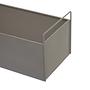 Ascher Wand-Pflanzkasten Grau
 2