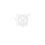 Graphic Vase Beton Grau 1