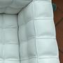 Kubus Sofa Leder Weiß 7
