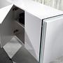 3058 Sideboard Glas Weiß 7