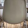 2x Eames Fiberglass Side Chair by Herman Miller Orange 4