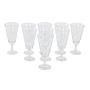 Crystal glasses 9x Transparent 0