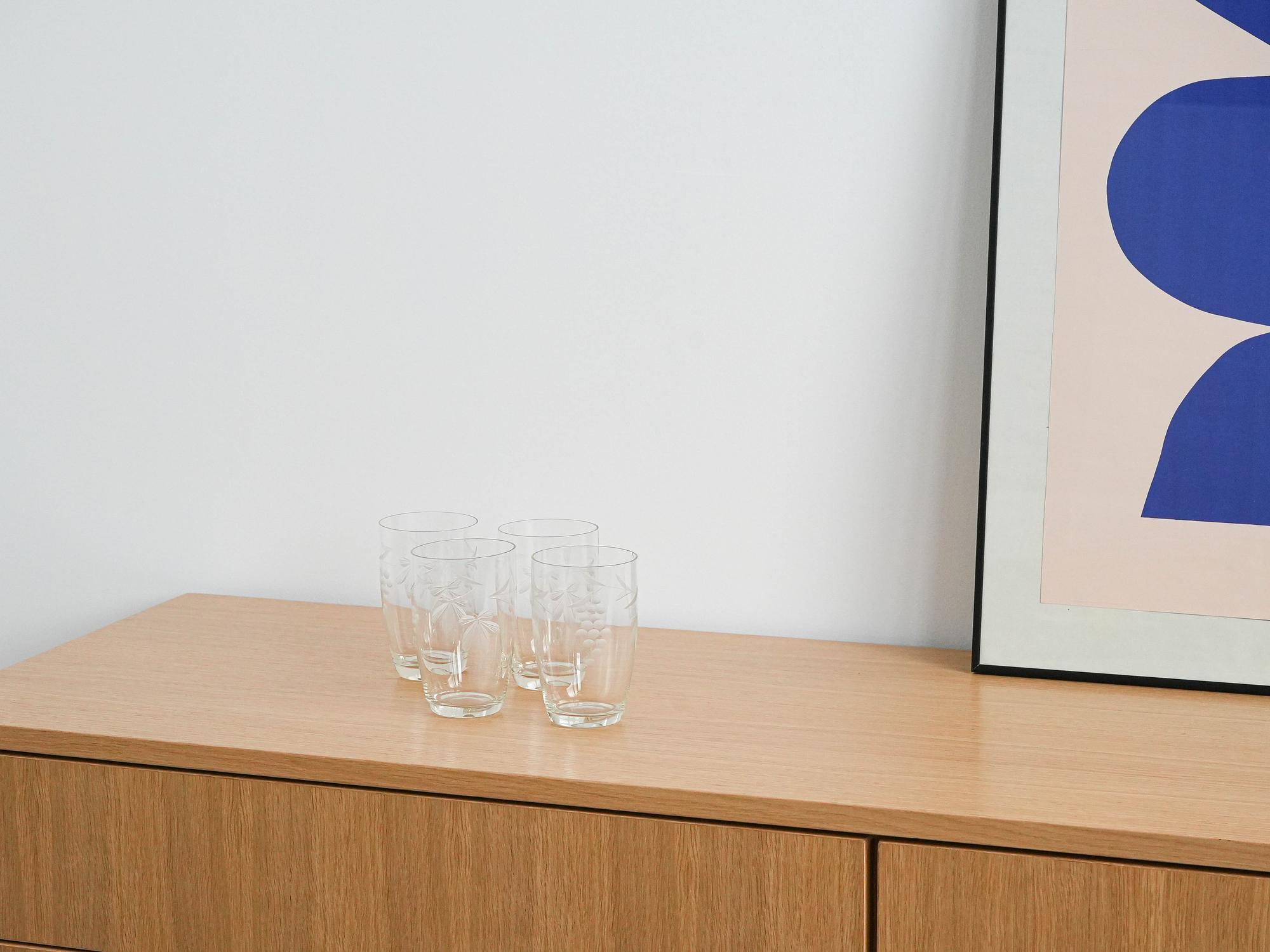 4x Glasses Transparent 1