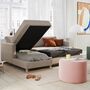 Madison Schlafsofa Récamiere Links Agnes Brown 1
