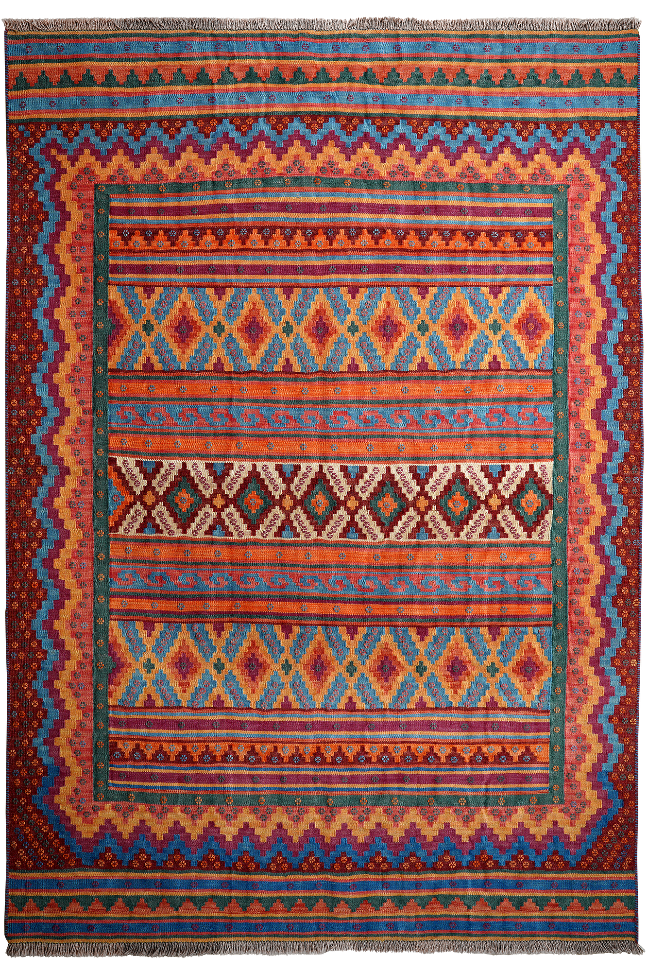 Sumak Sirdjan Carpet Multicolored 4