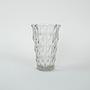 Crystal vase Transparent 1960s 2