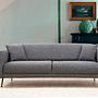 Sevilla 3-Sitzer Sofa Grau 1