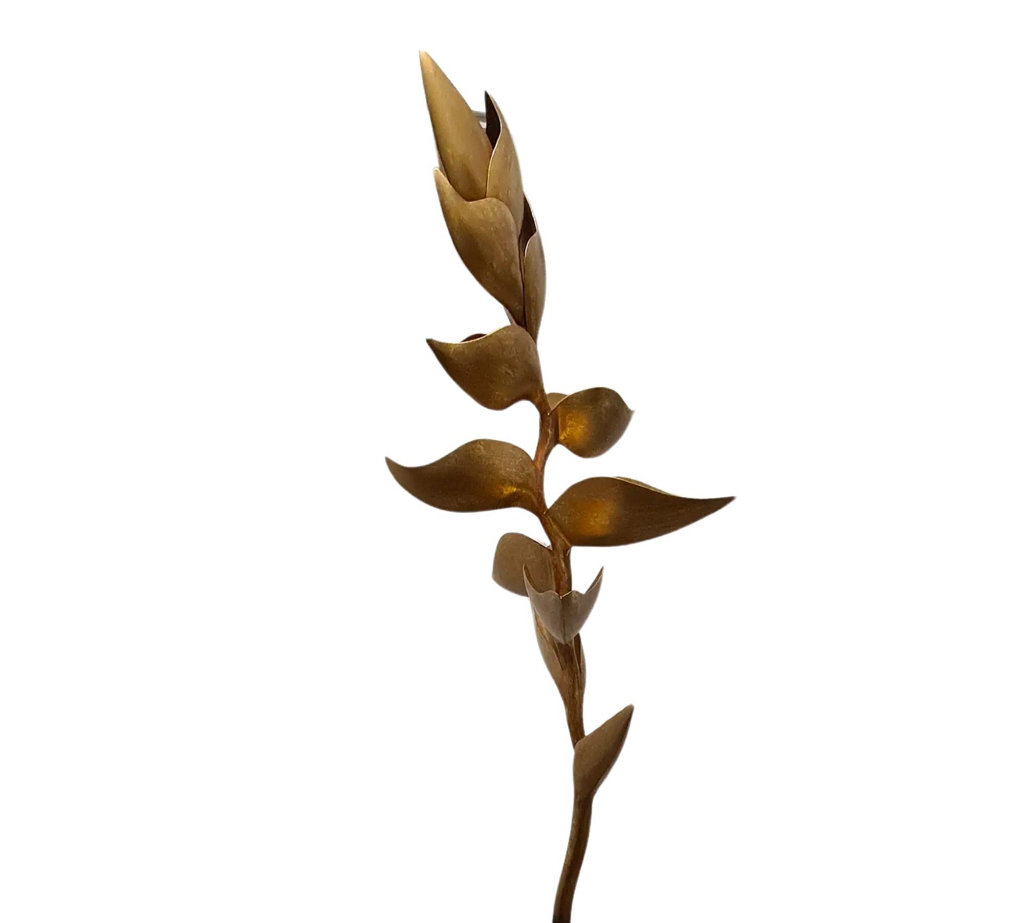 Floor lamp with yellow shade Metal Gold 2