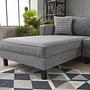 Kale Sofa Chaise Lounge Left Grey 3
