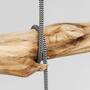 3-flammige Pendelleuchte Beton / Holz 3