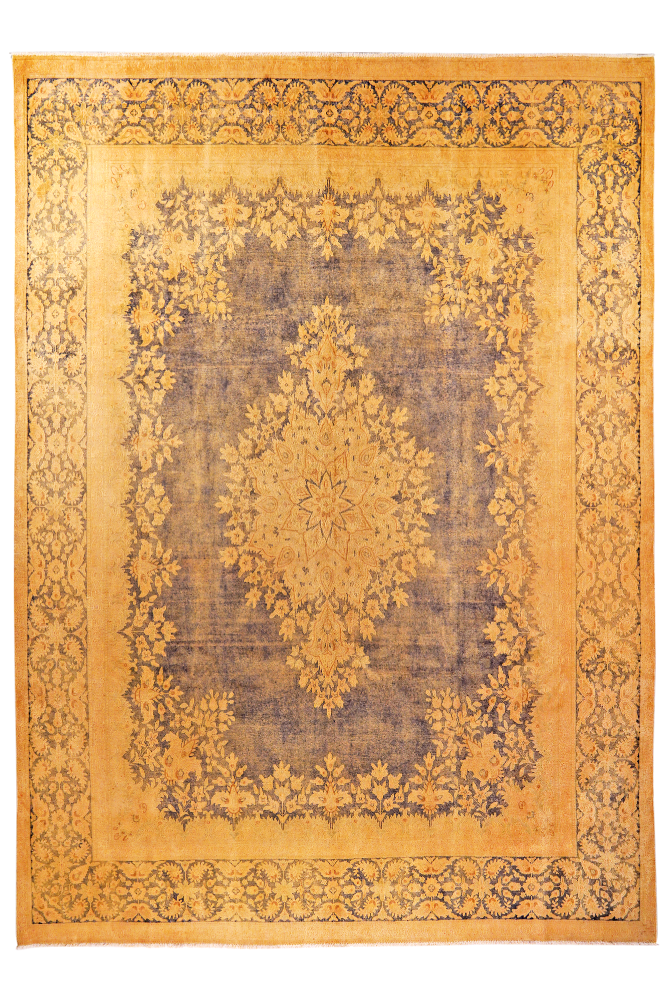 Vintage Rug  Wool Multicolored 0