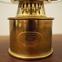 Oil table lamp metal glass 1950s 4