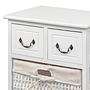 Vissec Paulownia Chest of Drawers Solid White 2