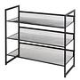 Tecnor shoe rack metal black 63 cm 0